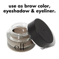Lock On Liner and Brow Cream - Medium Brown