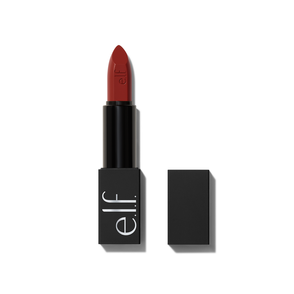 O FACE Mahogany Dark Red Lipstick