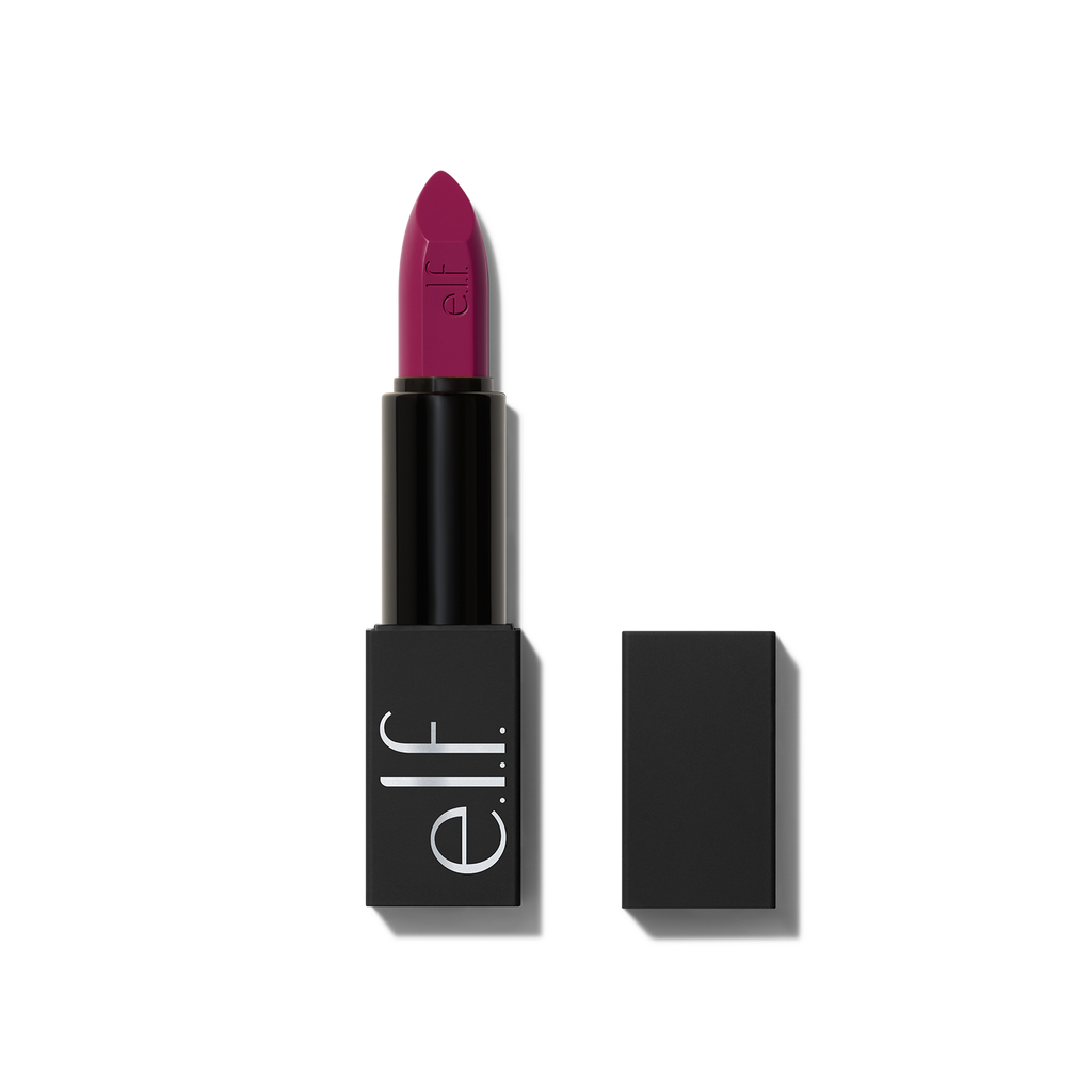 O FACE Maroon Purple Lipstick